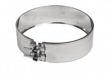 Colier fixare inox D 100 mm 