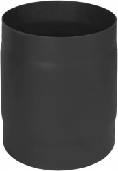 Conexiune pentru burlan otel negru 130 mm 