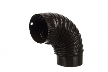Cot 90 and deg tabla emailat grosime 0.5 mm diametru 120 mm negru 