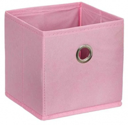 Cutie de depozitare pliabila uni 30x30x30 cm roz Roz 24 l 