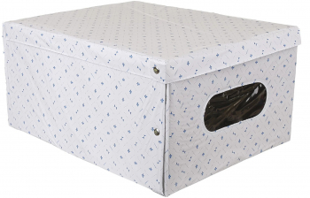 Cutie decorativa Jumby din carton 40 x 50 x 25 cm cu capac 