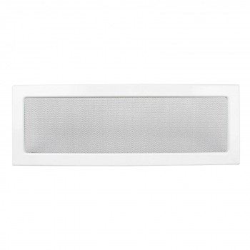 Grila ventilatie semineu otel 170 x 370 mm alba 