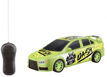 Masina curse cu telecomanda RC Dash Samurai 18x7.8x7.5 cm verde Multicolor 