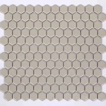 Mozaic ceramic 26 x 30 cm Hexa gri 