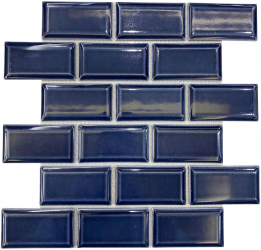 Mozaic ceramic 28.8 x 29.2 cm Dark Blue albastru 