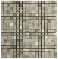 Mozaic mineral 30 x 30 cm gri 