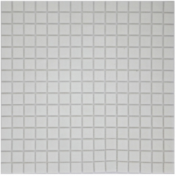 Mozaic pasta de sticla 32.7 x 32.7 cm alb 
