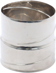 Mufa conectare inox cu filet D 120 mm