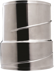 Mufa conectare inox cu filet D 200 mm 