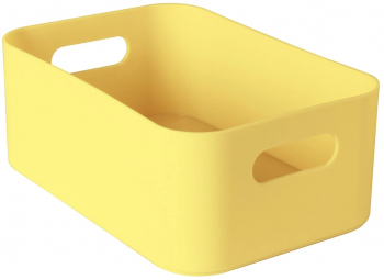 Organizator machiaj Easy 21.5 x 15 x 8.5 cm galben 