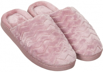 Papuci de casa pentru dama caldurosi imblaniti roz nude marimea 40-41 Roz nude 40-41 EU 