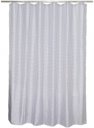 Perdea dus Atomic din poliester 180 x 200 cm model stelute 