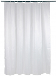 Perdea dus Happy din poliester 180 x 200 cm alb 