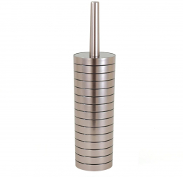 Perie WC Street din plastic gri 