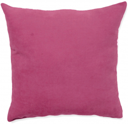 Perna decorativa patrata uni poliester si fibra poliester siliconizata violet 50 x 50 cm Violet