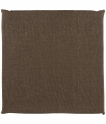 Perna scaun 40 x 40 cm cu doua fete maro/alb 