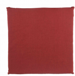 Perna scaun 40 x 40 cm cu doua fete rosu/alb 