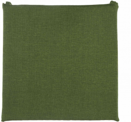 Perna scaun 40 x 40 cm cu doua fete verde/alb 