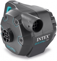 Pompa aer pentru produse gonflabile Intex QuickFill 220 - 240 V cu 3 adaptoare 
