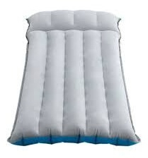 Saltea de camping pentru 1 persoana 67 x 184 x 17 cm gri Gri 