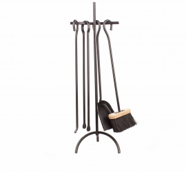 Set 4 accesorii pentru semineu metal 