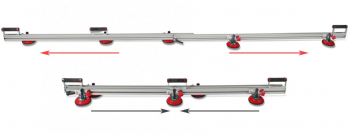 Sistem de transport cu ventuze pt. placi de dimensiuni mari 320cm 60kg Slim Easy Trans - RUBI-18910 