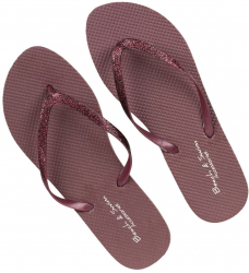 Slapi de dama monocromi cu curea din pvc bordo 40-41 