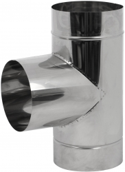Teu inox neizolat D 180 mm 
