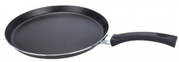 Tigaie pentru clatite Home aluminiu 25 cm Negru 