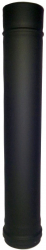 Tub rigid din inox simplu perete grosime 0.5 mm diametru 80 mm L 0.5 m negru 