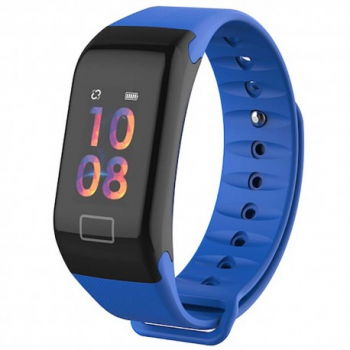 Bratara Fitness Techstar® F1 Plus Ecran 0.66 inch inch OLED IP66 Tensiune Puls Oximetru Alerta Sedentarism 