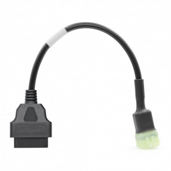 Cablu Adaptor De Diagnosticare Techstar® OBD2 Cu 6 Pini La 16 Pini Pentru Motociclete Kawasaki 