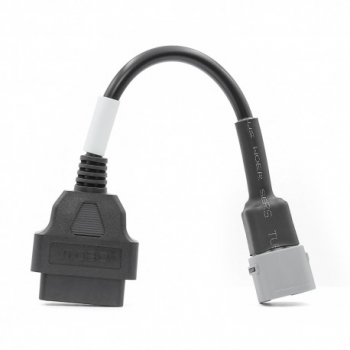 Cablu Adaptor De Diagnosticare Techstar® OBD2 Cu 6 Pini La 16 Pini Pentru Motociclete Suzuki 