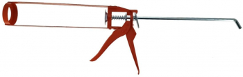 Pistol pentru tuburi de silicon FS-11031 2 tije din metal rosu