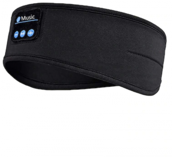Bandana Sport 3 in 1 Conectare Wireless Redare Muzica si Apeluri Telefonice Culoare Neagra - SOPHSP-HEADBAND-V50 