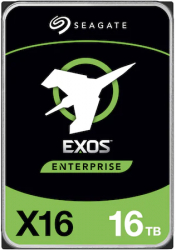 HDD Server Seagate Enterprise Exos X16, 3.5'', 16TB, 7200RPM, 256MB, SATA III st16000nm001g 