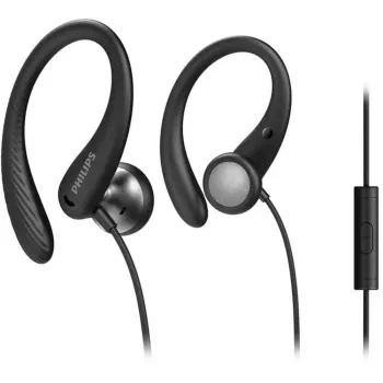 Casti Audio In Ear cu Lungime cablu de 1 2 m Impedanta 16 ohm 20 - 20 000 Hz Rezistent la transpiratie Negru