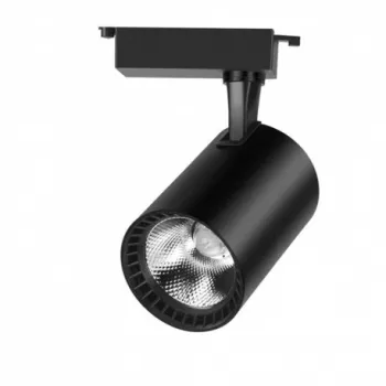 Spot LED Techstar® Tracklights Pentru Sina RailRacks Monofazata Tip L 40w 6500k Lumina Rece Iluminat Dire 