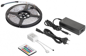 Kit banda LED RGB controller telecomanda și alimentator Rebel