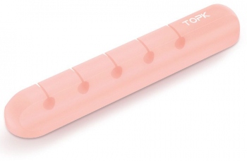 Organizator Cabluri Universal 5 sloturi - TopK - Pink 