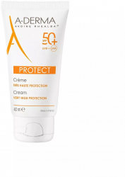 Crema hidratanta cu protectie solara ridicata rezistenta la apa A-Derma Protect SPF50+ 40 ml 