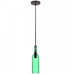 Aplica Tavan Pendul Sticla Vin Verde 