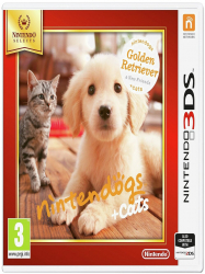 Joc Nintendogs and Cats 3D Golden Retriever Nintendo Select Pentru Nintendo 3DS