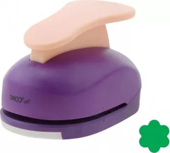 Perforator DACO Hobby Model Floare 1 Plastic/Metal Perforare 7.6 cm Multicolor Perforator Lucru Manual Perforator Ingeras 