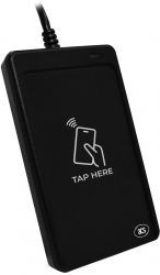 ACS WalletMate NFC - Cititor si inscriptor certificat Apple VAS si Google SmartTap de carduri taguri NFC si RFID 13.56 Mhz 