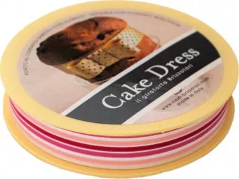 Banda Decorativa Cake Dress Mini Stripes Roz 20 m 