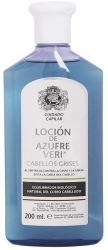 Tratament hidratant anti-cadere pentru parul decolorat blond sau gri Azufre Veri Locion Equilibrante Cabello Gris 200 ml 
