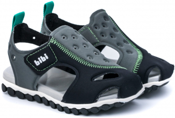 Sandale Baieti Bibi Summer Roller Sport Black/Gray 22 EU 
