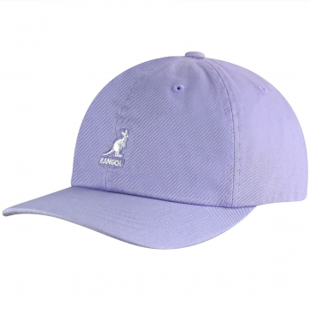 Sapca Kangol Washed Cotton Adjustable Baseball Lila 