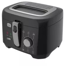 Friteuza Finlux FDF-2518BS 1800 W 2.5 Litri termostat reglabil neagra 